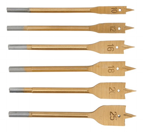 Broca Flat Wood Hrc50-hrc58 Para Taladrar Madera Hcs