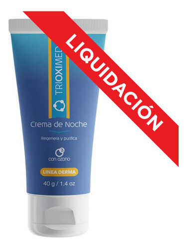 Trioximed | Crema De Noche Con Ozono | 50 G Tipo de piel Normal