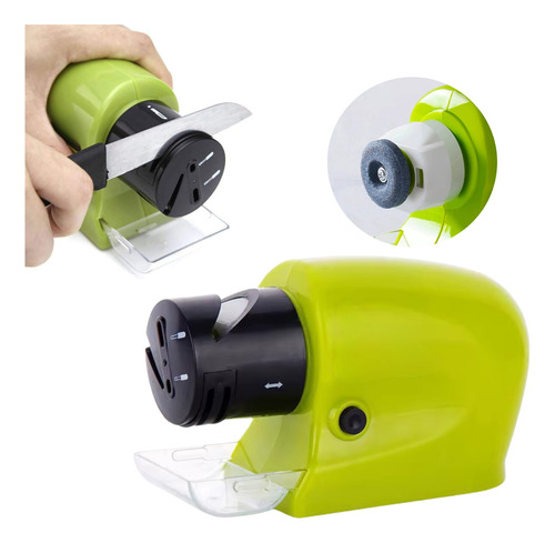 Afilador De Cuchillos Y Tijeras A Pilas Multifuncional