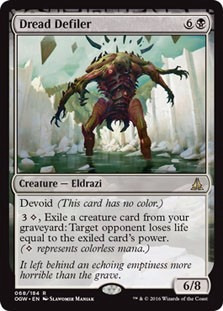 Cartas Magic: Dread Defiler Nm Oath !!! Mtg Bsas