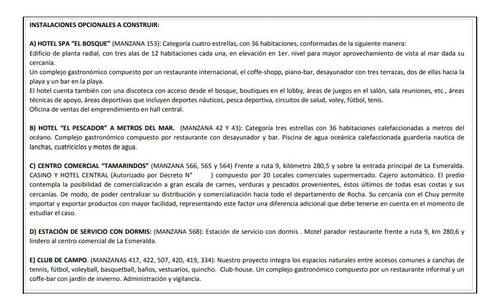 B541 - Solares En Uruguay - La Esmeralda - Dpto De Rocha