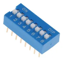 Comprar 10 X Interruptor Dip Switch 8 Posiciones 2.54mm Electronica