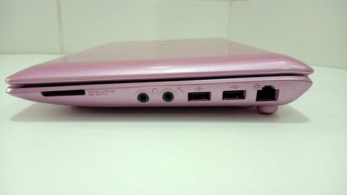 Netbook Philco Rosa + Gravador/leitor De Dvd + Mouse Ótico
