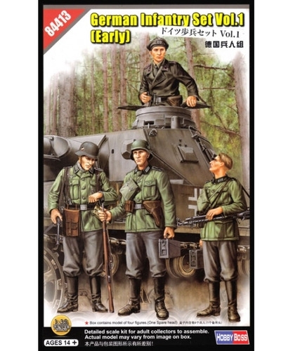 Hobbyboss 84413 German Infantry Set Vol 1 ( Early ) 1:35