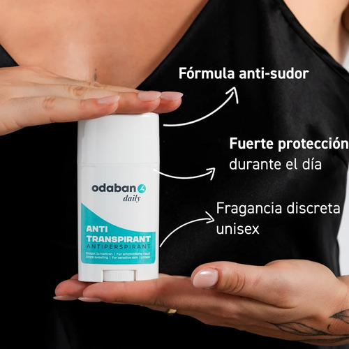 Kit Antitranspirante Odaban Spray + Odaban Deo Stick Unisex