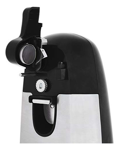 Abridor De Latas Eléctrico Basics, Negro