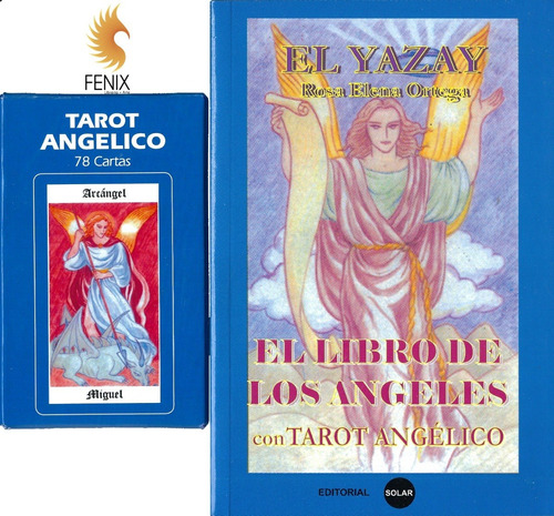 Imagen 1 de 5 de El Libro De Los Ángeles Con Tarot Angélico - Rosa E Ortega