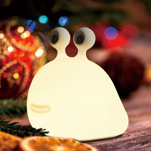 Luz Nocturna De Babosa, Lámpara De Silicona Para Niños, Lámp