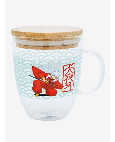 Taza Inuyasha Con Tapa