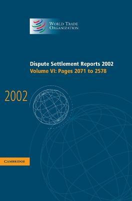 Libro Dispute Settlement Reports 2002: Volume 6, Pages 20...