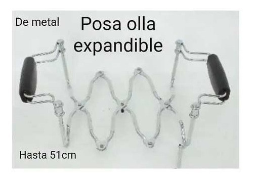 Posa Fuentes Y Ollas Expandible Hasta 51cm