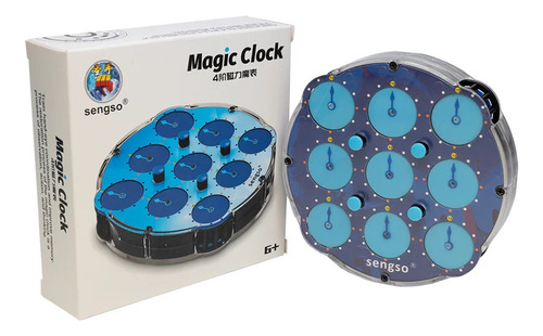 Reloj Magnetico Magic Clock Cubo Rubik Shengshou Sengso