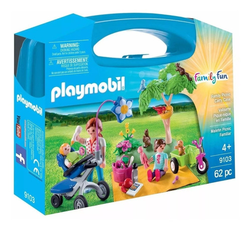 Playmobil Family Fun Maletin Picnic Familiar 9103