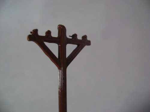 Imagen 5 de 10 de Nico 6 Postes De Luz 3d Miniature World H0 (mntw 71)