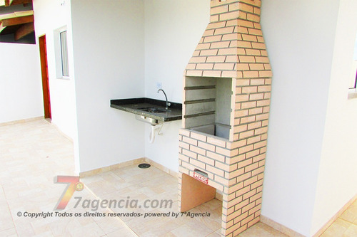 Imagem 9 de 24 de Casa Em Itanhaem Nova 2 Dorms Sendo 1 Suite Piso Porcelanato Espaço Gramado Garagem 3 Carros