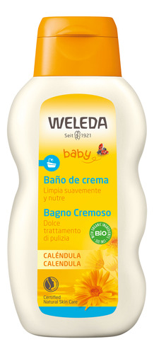 Creme Hidratante De Banho Weleda Baby Calêndula 200ml Blz