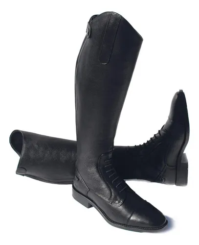 Bota Equitacion Cordon Cuero