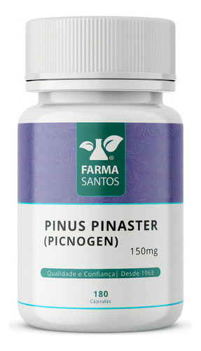 Pinus Pinaster (picnogen) 150mg 180 Cápsulas