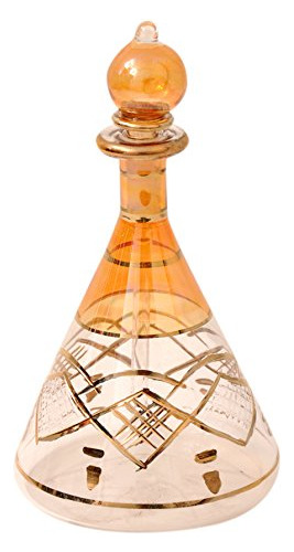 Egipcio De Frascos De Perfume Unico Gran Altura De Pyrex Dec