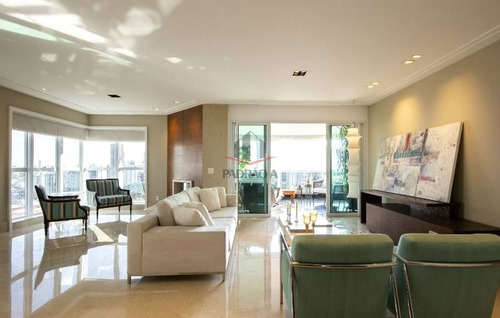 Apartamento Alto Padrão Para Venda No Bairro Jardim Anália Franco, 4 Dorm, 3 Suíte, 4 Vagas, 257,76 M - 1669