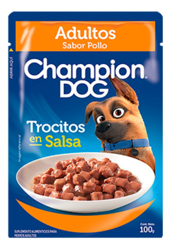 Sachet Champion Dog Adulto Pollo 24 Un.