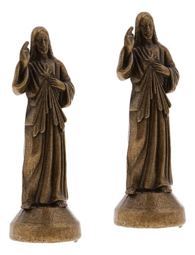 2x Estatua Portátil De Jesucristo, Decoración, , Regalos