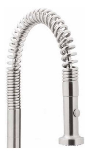 Grifo de cocina monocomando Genebre Inox 65207 extensible inox