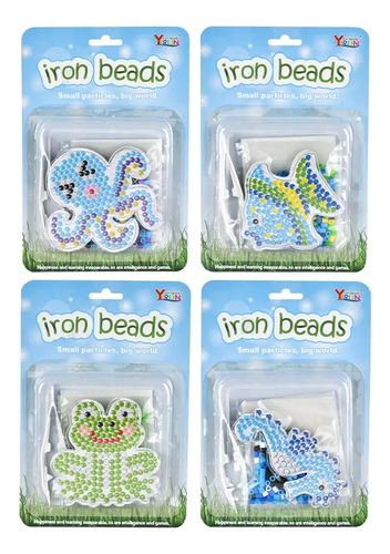 Hama Beads Animales Blister Diseña Base Canutillos Pinza 