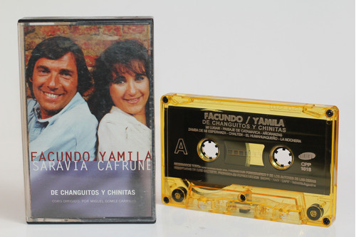 Cassette Facundo Saravia Yamila Cafrune De Changuitos Y 1999