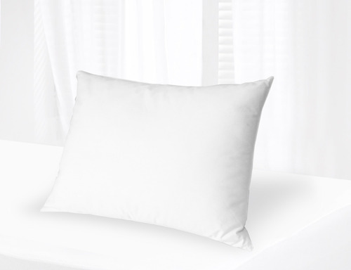 Almohada Hotelera Monarca Firme 200 Hilos Estándar 10 Piezas Color Blanco