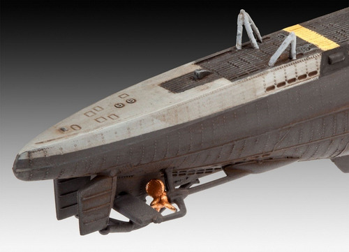 Imagem 3 de 6 de Revell Submarino Alemão Tipo Vii C/41 1/350