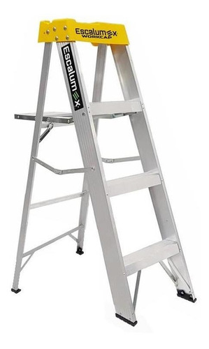 Escalera Aluminio Escalumex 3 Peldaños 1.22mts Tsp-4 Tipo Co