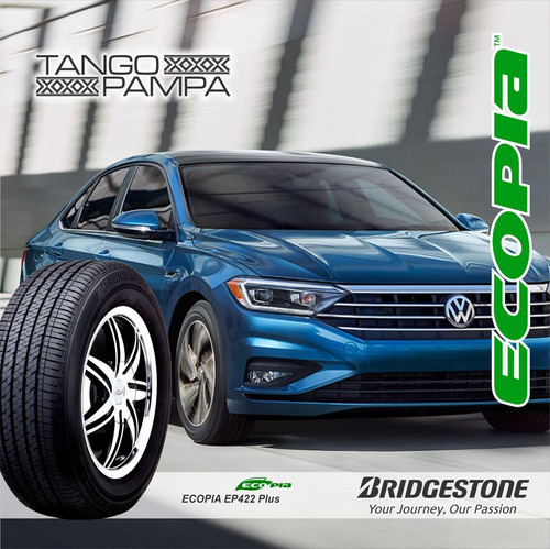 Imagen 8 de 10 de Cubierta 205/55 R17 Ecopia Ep422 Plus Bridgestone Envío $0