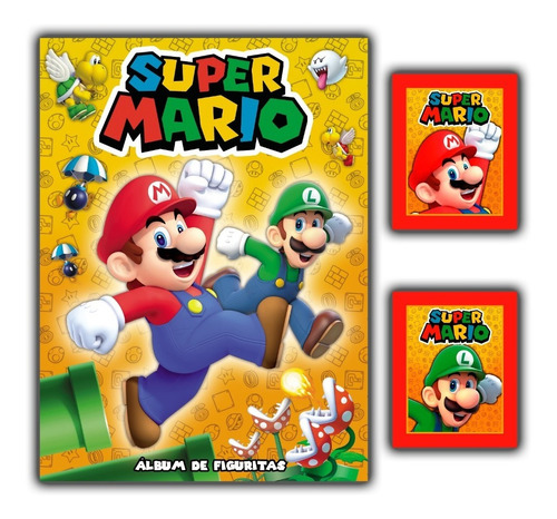 Album Super Mario Bros: Pack Album + 40 Sobres - Original