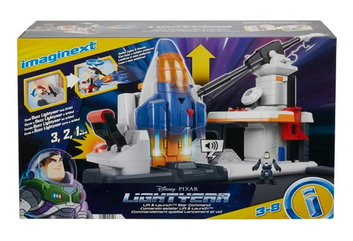 Imaginext Lightyear Nave Comando Estrella Hgt25 Mattel