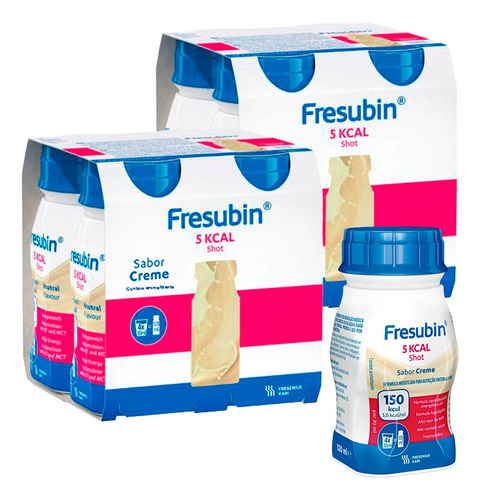 Fresubin 5 Kcal Shot - Kit Com 8