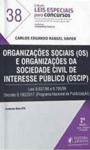 Libro Leis Especiais Para Concursos Vol 38 02ed 19 De Xavier