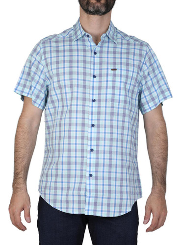 Camisa Casual Lee Hombre Manga Corta R32