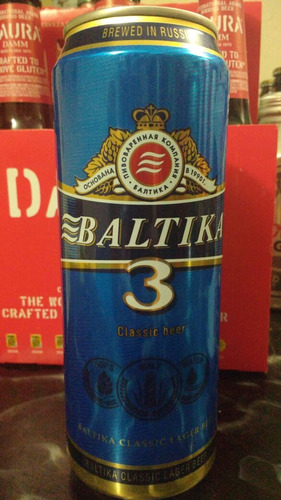 Cerveza Baltica 3 Importada Rusia ,ret X La Cancha De Ferro