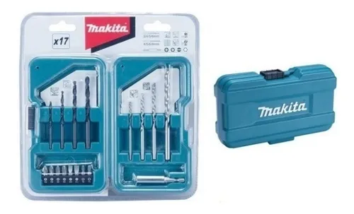 Set De Brocas Y Puntas Magneticas 17 Piezas Makita D-40216