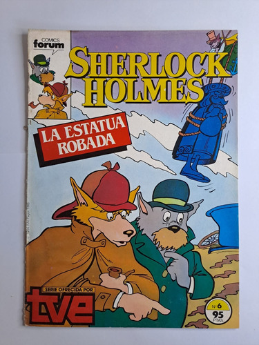 Sherlock Holmes Revista Nª 6 Año 1986 La Estatua Robada