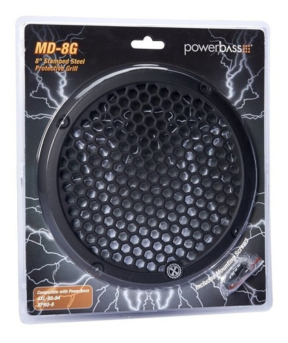 Malla 8 Pulgadas Powerbass Md-8g