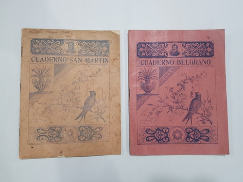 Imagen 6 de 10 de Antiguos Cuadernos Patrios Usados Lote X 8 Mag 58286