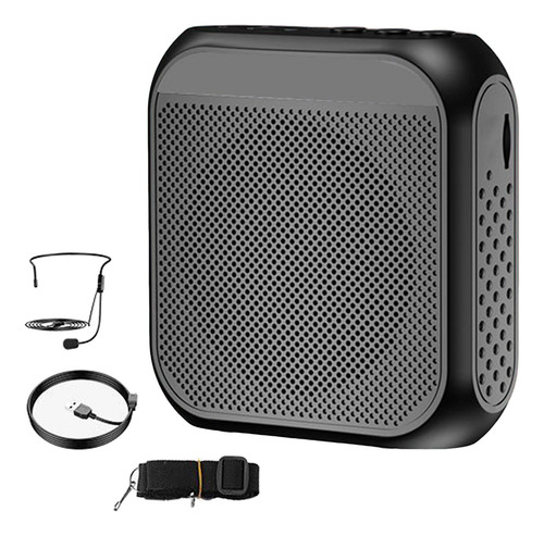 Amplificador De Voz Portátil Amplificador De Voz Preto