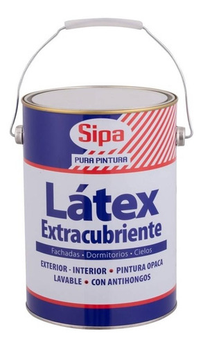 Galón Látex Extra Cubriente Sipa Blanco