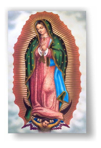 Cuadro Decorativo En Tela - Virgen De Guadalupe 09 (a)