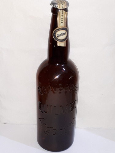 Deco - Botella De Cerveza Quilmes Cristal Año ´06 650m Vacia