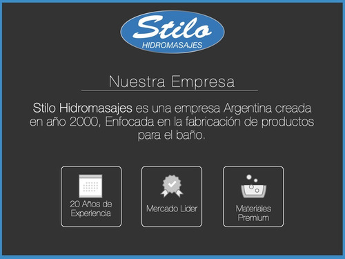 Imagen 10 de 10 de Hidromasaje Minimalista 180 X 90 8 Jets Acrílico Sanitario