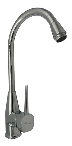 Imagen 5 de 6 de Griferia Monocomando Pico Cisne Cubic Cocina Baño