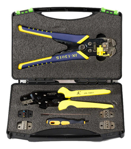 Kit Eléctrico Para Pelacables Jx-d Ratchet Crimper 5301